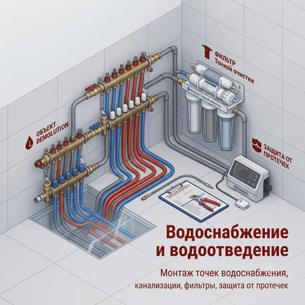Водоснабжение и водоотведение