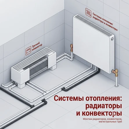 Системы отопления: радиаторы и конвекторы